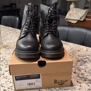 Dr. Martens Black Pascal Zip Boots